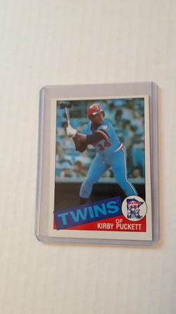 1985 Topps Kirby Puckett RC.
