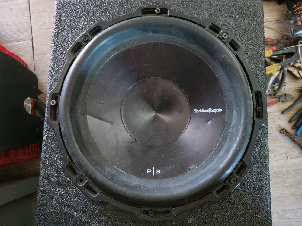 Rockford Phosgate P3 12" WOOFER $100 IT POUNDS