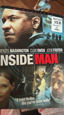 Inside man Denzel Washington