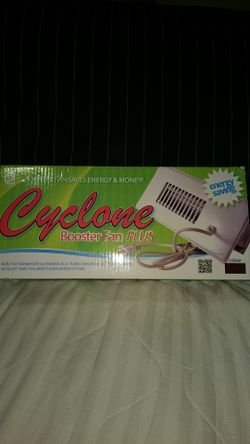 Cyclone booster fan