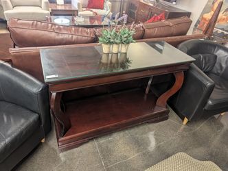 Cherrywood Accent Sofa Table