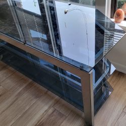 Glass TV Stand