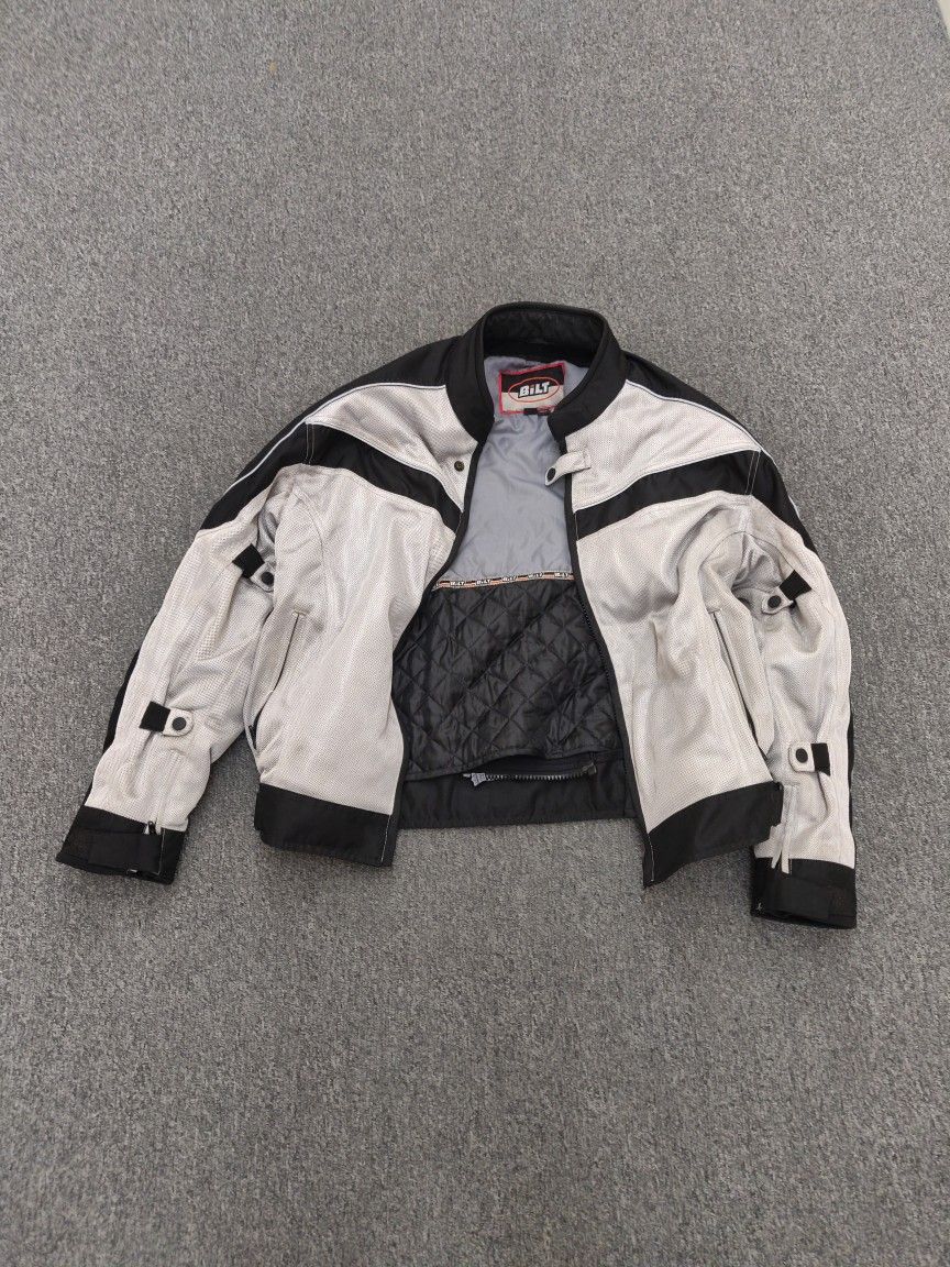 Men's Motorcycle Jacket With Armor