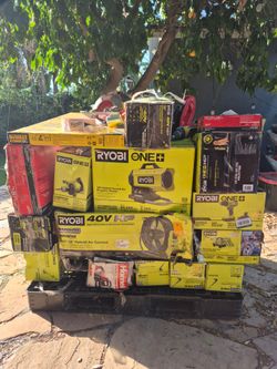 Home Depot Return As Is Used And New Tools Pallet ( 30 Pieces )