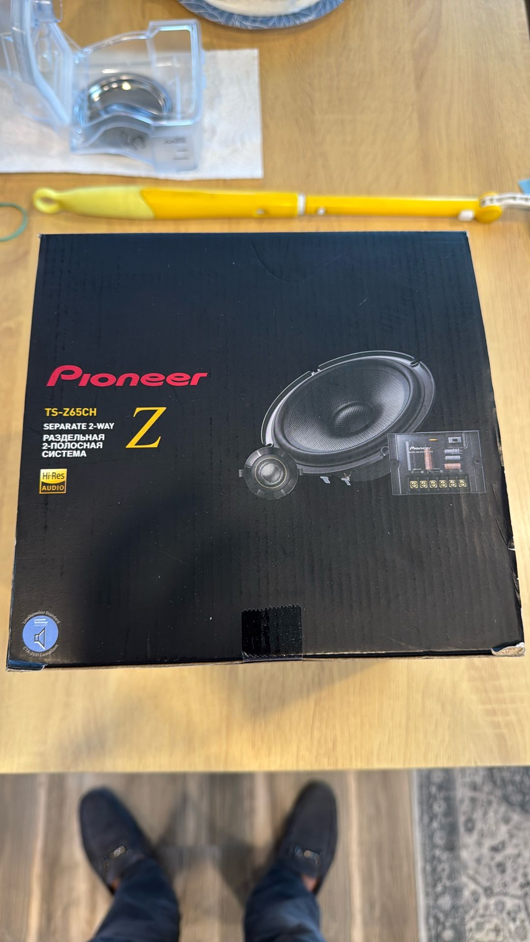 PIONEER TS-Z65CH SEPARATE 2-WAY SPEAKER SYSTEM 