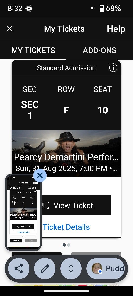 Ratt Stephen Pearcy/Warren DeMartini Tickets