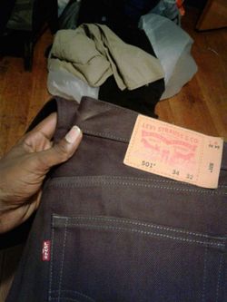 Purple 501 Levis