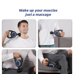 Total Body Massage Gun w/ Vibrating Belt - Newest Physical Therapy 