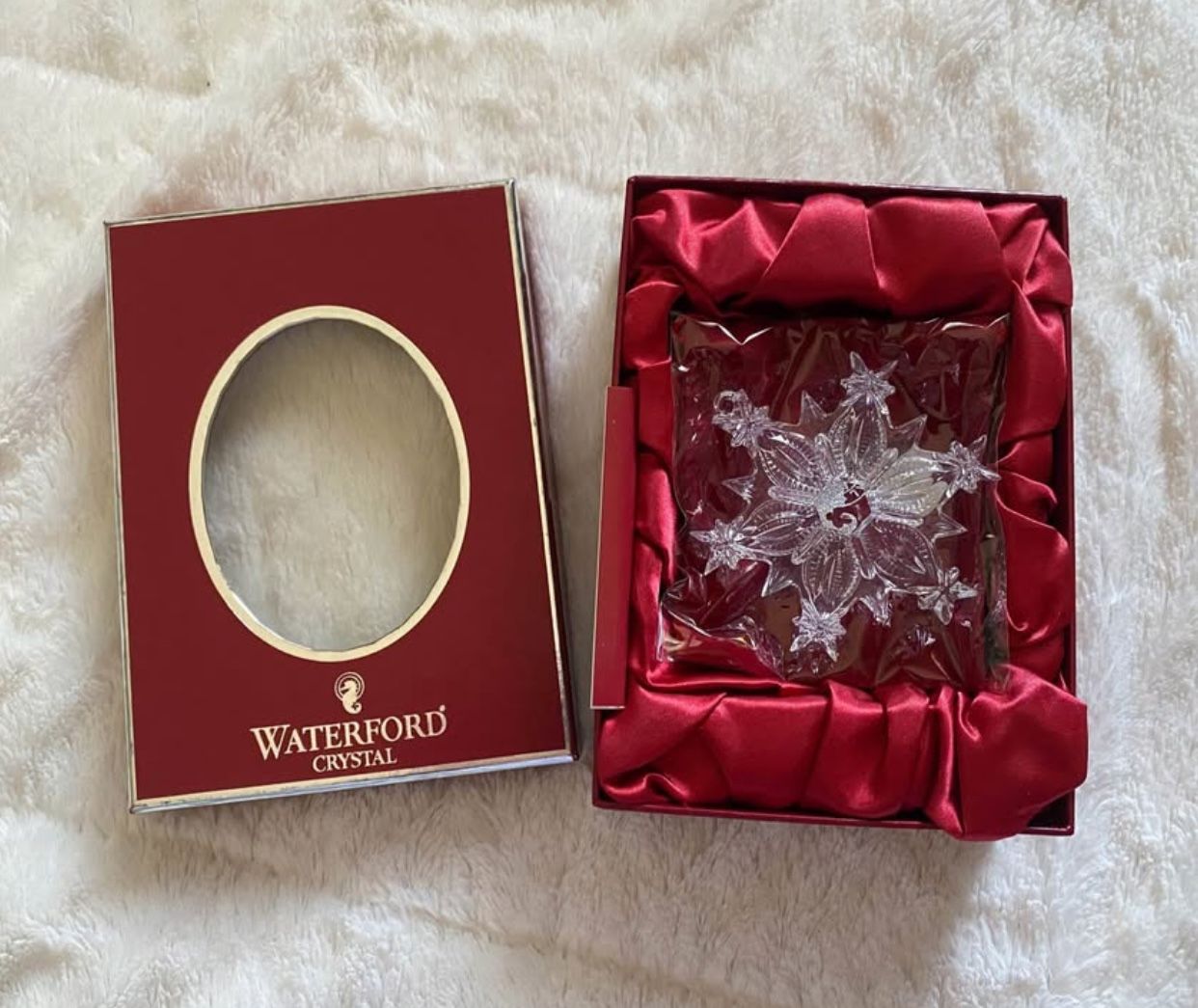 NEW Waterford Crystal Snowflake 2008 Ornament 