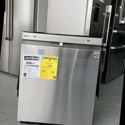 LG 24 PrintProof Stainless Steel Built-In Dishwasher With QuadWash - LDFSS