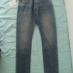 NWT Levi's Made & Crafted jeans Cloud Break Studio Taper Jeans In Indigo 32x32