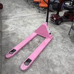 Pink Pallet Jack