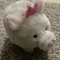 Fluffy Plush Princess Crown Piggy Bank