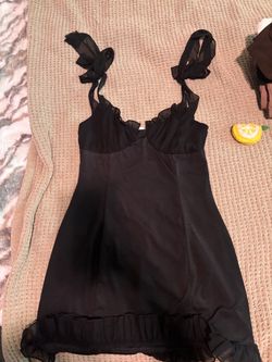 Lucy in the Sky Black Homecoming dress