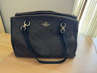 Authentic Coach Large Leather Bag