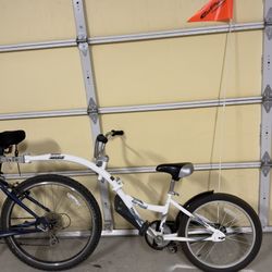 Weeride CoPilot Trail-a-Bike 20" Kids Bike Attachment PullAlong