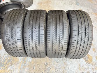 Four Tires 255/45/20 Continental Eco Contact 6 With 70-75% Left BEST VALUE SET