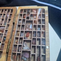 Mini Suitcase Collection Of Stones