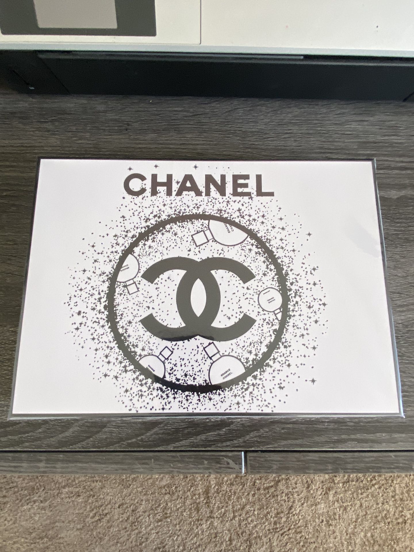 Chanel Designer Gift set - 6 piece perfume, all perfumes show on the back.