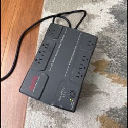 Surge protector w/ Battery