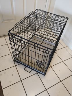 Black Pet Crate