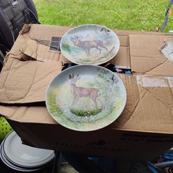 Deer & Moose Plates