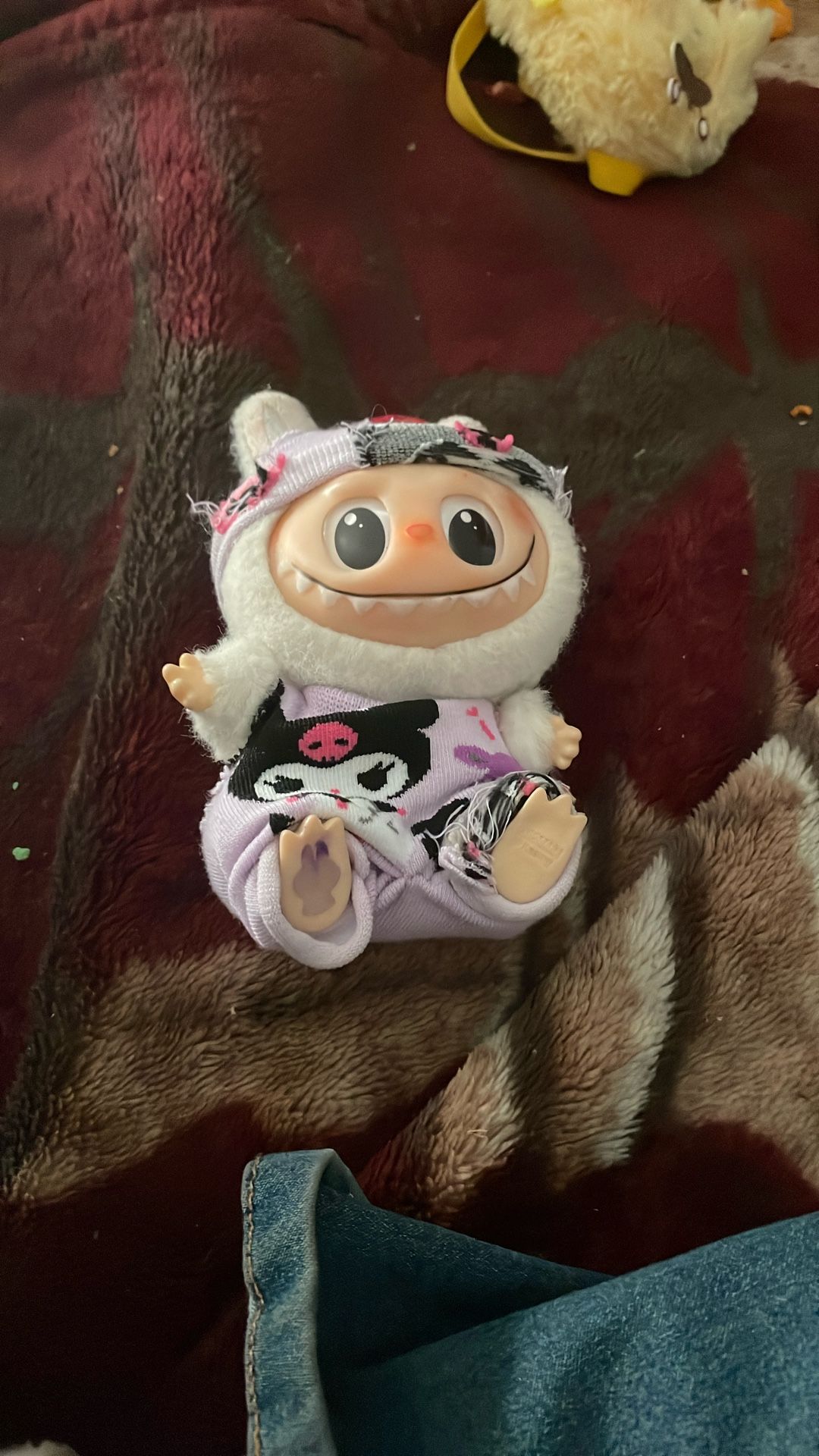 Coca Cola X The Monsters Happy Factor Labubu Doll (comes With Clothes)