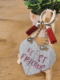Best Friend Keychain