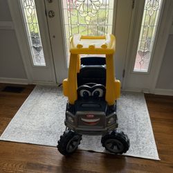 *Used Inside Only* Little Tikes Cozy Coupe truck- Blue
