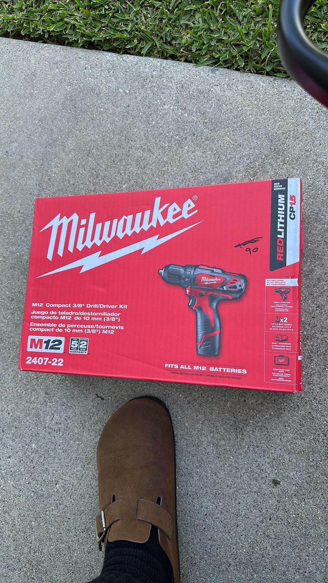 Milwaukee 12 v Drill