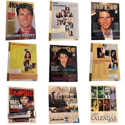 Vintage Japanese Movie Magazines / Celebrity Collector Lot – 90s Nostalgia – Imported from Japan