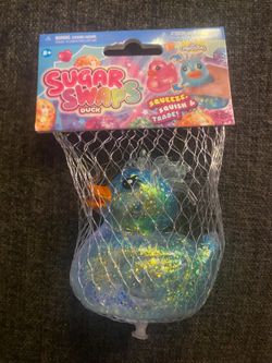 Sugar Swaps Duck Blue Squeeze ORB Curiosities Sensory Toy