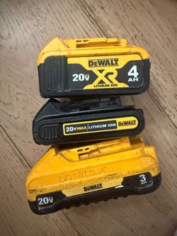 Dewalt battery lot