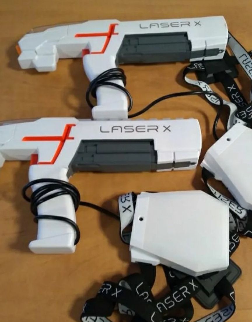 Laser x tag laser tag gun works lights up.