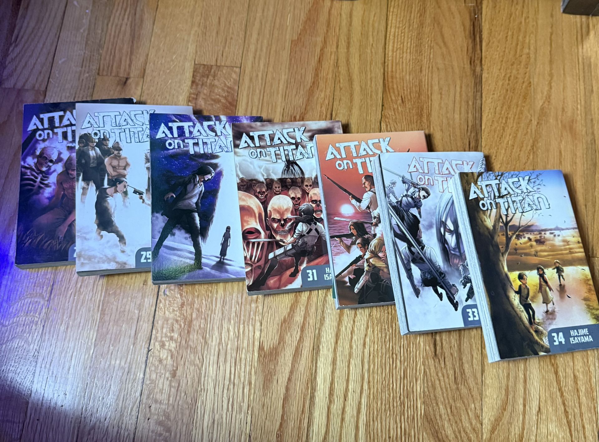 Attack on Titan Shingeki no Kyojin’ 28-34
