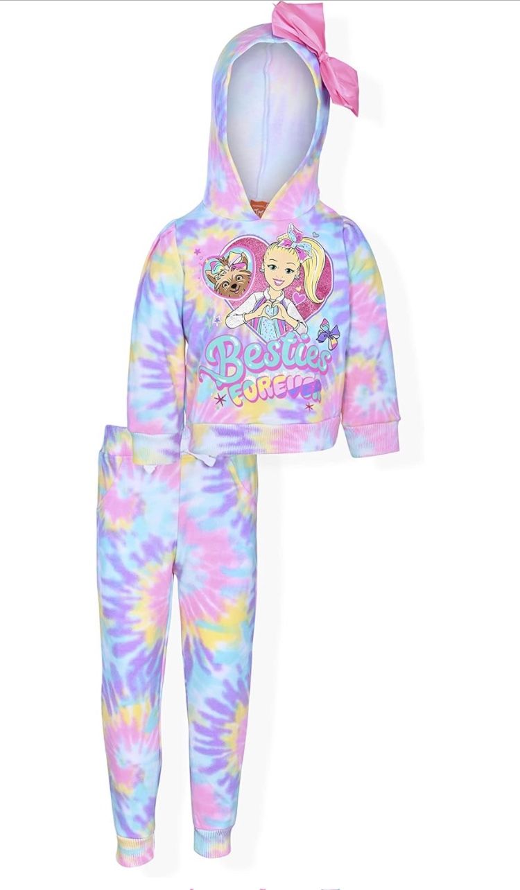 Nickelodeon Jojo Siwa Girls Hoodie Set 2T