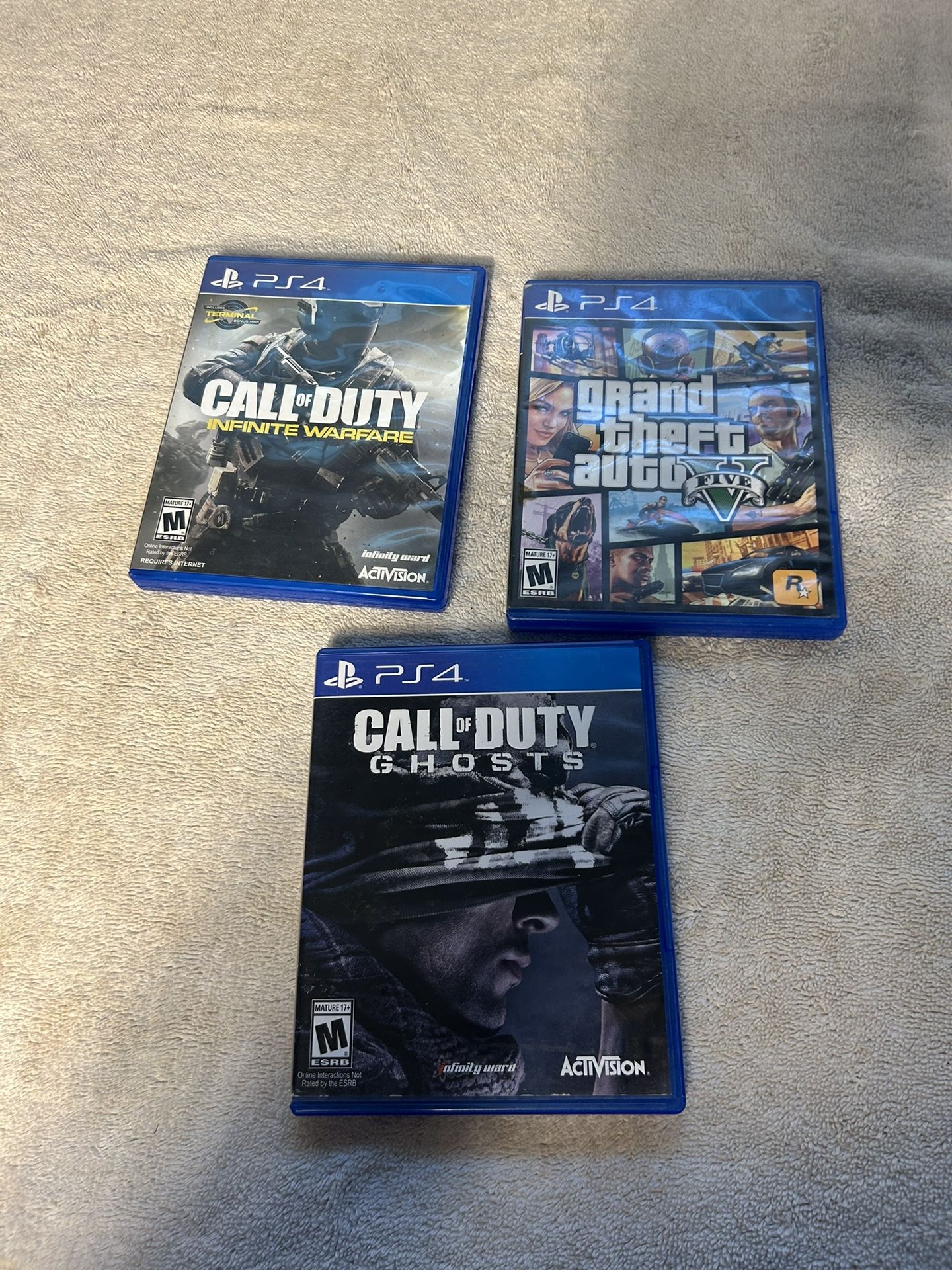 Game Ps4 3pcs