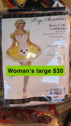Leg Avenue Beary Cute Goldilocks Costume Women's Large