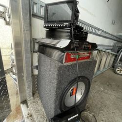 Kenwood Touch Screen Radio And Equipment