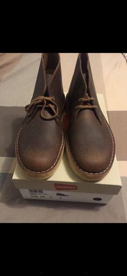 Clarks Originals Mens Size 9 Desert Boot Beeswax Brand New Aldo Casual Dress Wear 