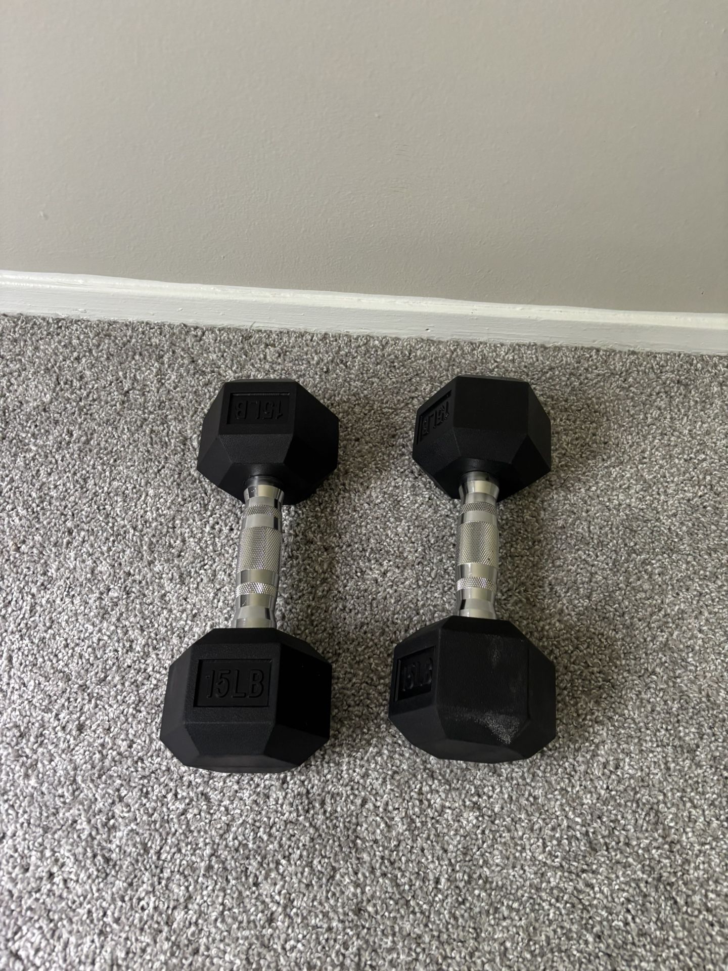 15lbs Dumbbell Pair