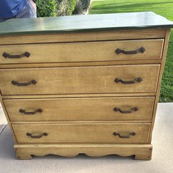 Authentic Monterey Four Drawer Dresser