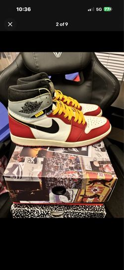 Air Jordan 1 Hi Union “Chicago” Sz 13