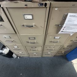 4 Drawer File Cabinets 