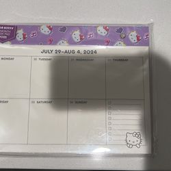 Hello Kitty Calendar