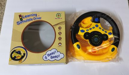 Kids Steering Wheel Toy / age 3+ / see description