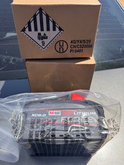 Milwaukee M18 REDLITHIUM FORGE XC 8.0 Ah Battery $125.00 Each New