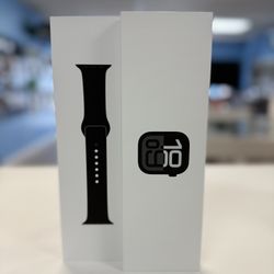 Apple Watch Series 10 42mm (Cellular) Jet Black S/M New with full year warranty