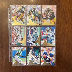 1994 Pinnacle Emmit smith Farve White Lott Kelly Thomas Irvin