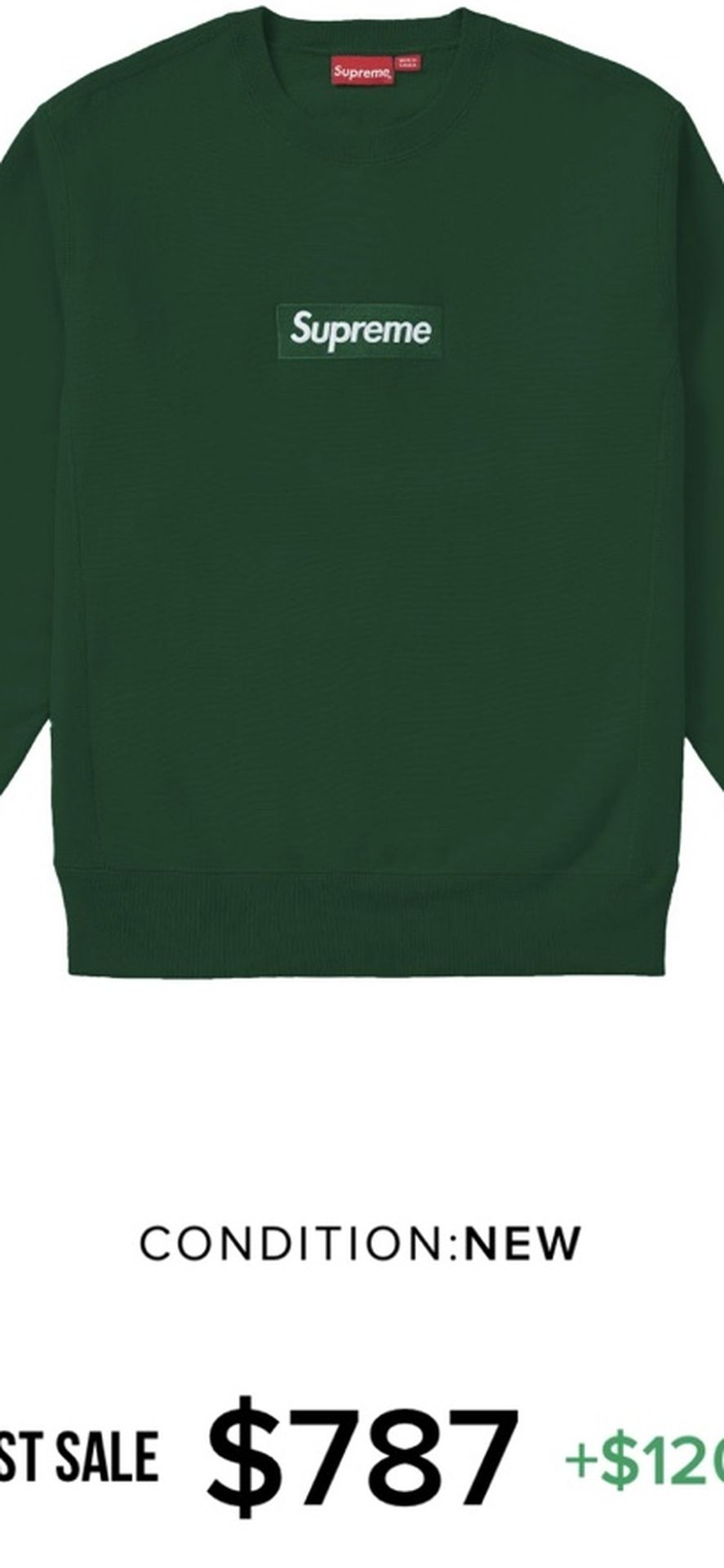 Supreme Box logo crewneck